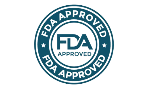 FDA Approved certification badge